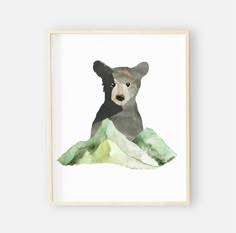 baby bear framed woodland wall art for the nursery Caden Lane, Cribs Baby, Woodland Nursery Boy, Woodland Nursery Art, Woodland Wall Art, Nursery Sets, Nursery Art Set, Mountain Nursery, Baby Kicking