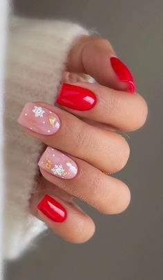 Christmas Nails Acrylic Short Simple, Holiday Acrylic Nails, Santa Nails, Thanksgiving Nail Designs, Red Christmas Nails, Pumpkin Nails