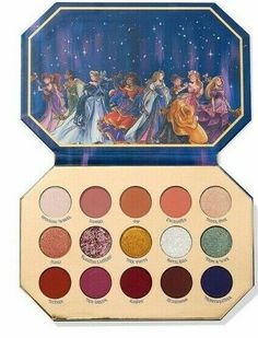 BRAND NEW DISNEY COLOURPOP MIDNIGHT MASQUERADE EYESHADOW PALETTE LIMITED EDITION SOLD OUT Disney Eyeshadow, Eyeshadow Palette Collection, Disney Designer Collection, Midnight Masquerade, Bold Eyeshadow, Eyeshadow Tips, Floating Lanterns, Royal Ball, Disney Makeup