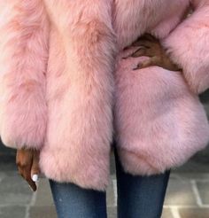 STUNNING PINK BABY ALPACA FUR COAT Styled and glamorous Baby Alpaca fur coat handmade by Peruvian artisans, handmade of 100% baby alpaca fur. Value for money is what every buyer seeks to achieve when buying any item. In the recent past, fur coats have gained popularity, and everyone wants to have as many of these as they can afford. Indeed, the coats are luxurious and investment because of many reasons. Size available : S - M - L - XL - XXL Material: 100% baby Alpaca fur. Garment Type: fur coat Pink Coats For Women, Pink Faux Fur Coat, Pink Fur Coat, Fox Fur Jacket, Fluffy Coat, Pink Fur, Pink Cupcakes, Fur Coats, Everything Pink