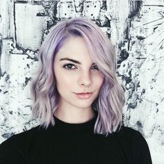 Opal Hair Allie Marie Evans, Lilac Hair Color, Opal Hair, Lilac Sky, Lilac Hair, Different Hair Colors, Beautiful Hair Color