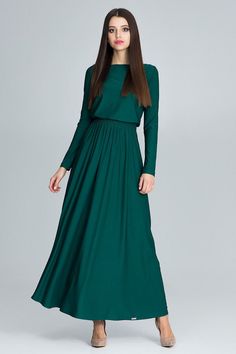 Modest Flowy Floor-length Maxi Dress, Elegant Flowy Full-length Maxi Dress, Flowy Modest Floor-length Maxi Dress, Elegant Long Sleeve Stretch Maxi Dress, Modest Long Sleeve Flowy Maxi Dress, Flowy Long Sleeve Modest Maxi Dress, Elegant Floor-length Maxi Dress For Winter, Elegant Floor-length Winter Maxi Dress, Elegant Long Sleeve Maxi Dress