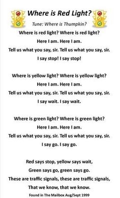 a poem with the words where is red light? and what do you say?