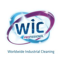 the logo for wic professional cleaning, which is also used to clean floors and walls