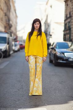 Love me some yellow! Yellow Outfits, Curated Outfit, Happy Yellow, Clothing Tips, Fashion Forecasting, Monochrome Outfit, Practice Outfits, Glad Rags, Brick Road