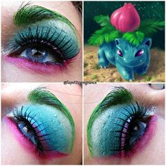 Bulbasaur Costume, Pokémon Costume, Convention Outfits, Makeup Challenge, Pokemon Bulbasaur, Halloween Beauty