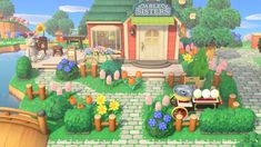 an animal crossing game is shown in this screenshot