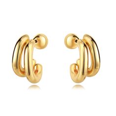 Take your style to the next level with the Jaxson Earring! With a daring double hoop design, these earrings will give any look an extra kick of edge and pizzazz. Step out of your comfort zone and make a bold statement! 20 mm Water & Tarnish Resistant Hypoallergenic 18k Over Stainless Steel Beaded Pouch, Car Fragrance, Out Of Your Comfort Zone, Hoop Design, Purse Strap, Beaded Bags, Original Gift, Stainless Steel Jewelry, Cz Stone