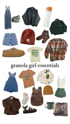 cute things you need in your life for this aesthetic Colorado Honeymoon Outfits, Christmas Wishlist Granola Girl, Camper Aesthetic Outfit, Camp Fits Aesthetic, Winter Camping Essentials, Granola Outfit Aesthetic, Granola Girl Amazon Finds, Granola Girl Must Haves, Girly Granola Aesthetic