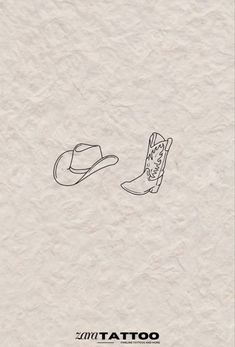 Cowboy had & boots 🤠 Cowboy Boot Tattoo, Matching Friend Tattoos, Cowgirl Tattoos, Cowboy Tattoos, Country Tattoos, Western Tattoos, Small Pretty Tattoos, Petite Tattoos