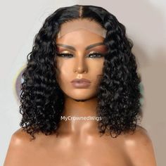 20 Inch Curly Hair, Curly Wig Short, 5x5 Closure Wig, Wig Installation, Human Hair Bob Wigs, Natural Curly Wig, Scene Bangs, Black Curly Wig, Best Human Hair Wigs