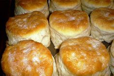 a bunch of biscuits sitting on top of a pan