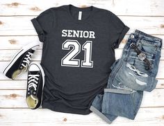 Senior 21 Shirt, Senior 2021 Shirts, Senior 2021 Tshirt, Senior Shirt, Class of 2021 Shirt, Class of 2021 Gift, Unisex senior shirt Senior 2022, Senior Shirts, Shirts Ideas, Squad Shirt