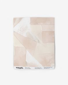 Our Pieces Wallpaper in Quartz has a color blocked design  of puzzle pieces in shades of pink. Pieces Wallpaper, Medina Wallpaper, Indigo Ikat, Pink Island, Dance Wallpaper, Beige And Pink, Palm Wallpaper, Wallpaper Murals, Striped Wallpaper