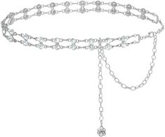 PRICES MAY VARY. PREMIUM QUALITY: Our Double Row Crystal Metal Belt Chain is crafted from high-quality metal alloy, ensuring durability and long-lasting shine. The double rows of crystal diamonds add a sparkling and elegant touch, making you stand out from the crowd ADJUSTABLE SIZE OPTIONS: Choose from four different sizes - 105 cm / 41.3 in, 120 cm / 47.2 in, 135 cm / 53.1 in, and 150 cm / 59 in. Each waist chain comes with an extension chain, allowing for a customizable and comfortable fit. Su Pearl Waist Chain, Belt Chain, Crystal Belt, Loose Dresses, Body Curves, Metal Belt, Crystal Chain, Waist Chain, Chain Belt