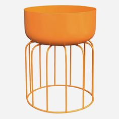 Sunny Club Orange Metal Planter Stand, 15" Outdoor Vibes, Orange Home Decor, Orange Home, Orange House, Backyard Landscape, Black Balloons, Planter Stand, Metal Planters, Plant Stands