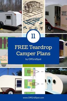 the top ten free tear drop camper plans