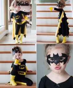 diy_batgirl_costume_2 Batgirl Costume Diy, Batgirl Party, Diy Superhero Costume, Diy Batman, Batman Costume Diy, Diy Fantasia, Batman Diy, Batman Halloween, Batman And Batgirl