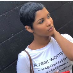 Nia Long Short Hair, Short Slicked Back Hair, 4b Hairstyles, Natural Short Cuts, Short Black Haircuts, Long Short Hair, Nia Long, Natural Hair Cuts