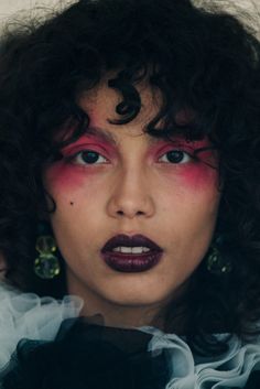 Highschool Makeup, Cassie Maddy, Best Makeup Looks, Abstract Makeup, Dope Makeup, Editorial Makeup, Grunge Hair, Best Makeup