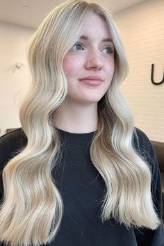 30 Stunning Blonde Hair Color Ideas: Top Shades For 2024 | Lookosm Frizz Hairstyles, Champagne Blonde, Blonde Hair Color Ideas, Blonde Tones