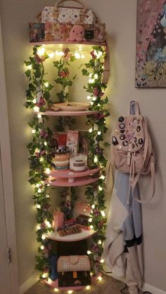 Home Decor Ideas Diy Room Decor For Teens, Cute Diy Room Decor, Girly Room, Redecorate Bedroom, Bed In Closet, Dreamy Room