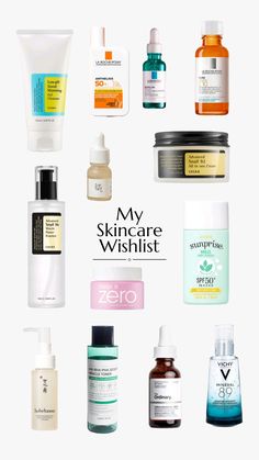 Wishlist Skincare, Nails Design With Rhinestones, Facial Skin Care Routine, Skin Care Recipes, Body Skin Care Routine, La Roche Posay, Perfect Skin, Skin Tips