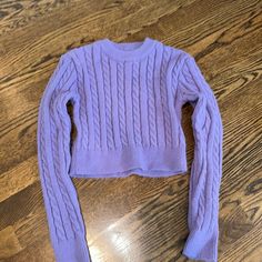 Purple Sweater - Xs (Never Worn) Purple Sweater, Blue Purple, Blue And Purple, Color Blue, Sweaters For Women, Purple, Women Shopping, Blue, Color