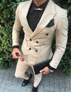 Prom Suits For Men Nude, Tan Colour Suit For Men, Salmon Pink Suit Men, Pastel Pink Suits For Men, Men’s Blush Suit, Stylish Men Wear, Black Suit Men