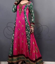 Just what's needed for the girl who has it all Anarkali Frock, Party Wear Frocks, Pakistani Party Wear, Fancy Frocks, Pakistan Fashion, Maxi Styles, Fancy Party, Frock Design, Party Wear Dresses