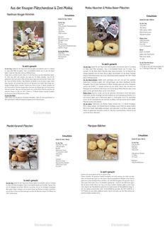 an image of some food that is in the middle of a page with pictures on it