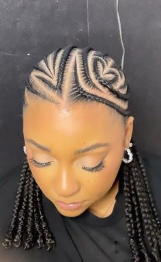 Lemonade Fulani Twist, Fulani Twist, Black Cornrow Hairstyles, Cornrows With Box Braids, Hair Braid Designs, Cornrows Natural Hair, Natural Hair Stylists, Braided Cornrow Hairstyles, Braids Hairstyles Pictures