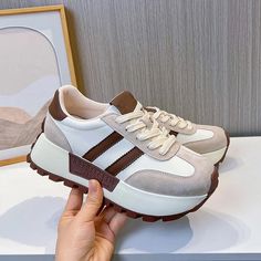 LBSFY - Forrest Gump Shoes Female Genuine Leather 2024 Spring New Platform Sneakers Women Casual Trendy Women Board Shoes Size Chart size(CM) 35 36 37 38 39 40 41 42 43 EUR 35 36 37 38 38.5 39 40 40.5 41 USA 5 6 6.5 7 8 8.5 9 9.5 10 Foot Width (CM) 7.5 8 8.5 9 9.5 10 10.5 11 11.5 Foot length (CM) 22.5 23 23.5 24 24.5 25 25.5 26 26.5 Purchase Notes: 1. Foot length + Foot width + Foot thickness = Shoe size 2. Please accurate measurement of the shoe size corresponding to the selection 3. Purchase colors prevail in picture Forrest Gump Shoes, Platform Sneakers Women, Forrest Gump, Casual Sneakers Women, Sneakers Women, Fashion Sandals, Shoe Size Chart, Platform Sneakers, 11 11