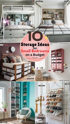 10 storage ideas for small rooms on a budget