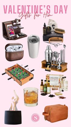 valentine's day gifts for him and her, including an assortment of items from the store