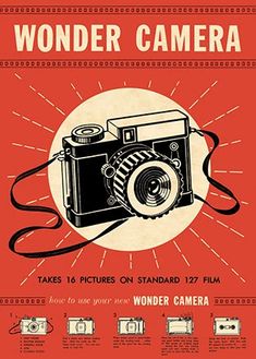 the wonder camera poster is shown