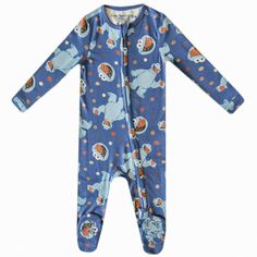 Zip-Up Footie Pajama - Cookie Monster Kids Hooded Towels, Hat Cookies, Christmas Jammies, Footie Pajamas, Swaddle Blankets, Copper Pearl, Footie Pajama, Hooded Towel, Cookie Monster