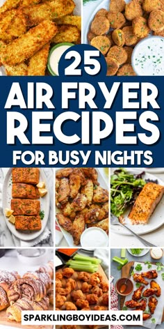 Explore our collection of air fryer recipes for every meal! From quick air fryer dinner recipes to healthy air fryer meals, find low-calorie recipes that don't compromise on taste. Dive into our easy air fryer treats and snacks for kids. From air fryer chicken, air fryer potatoes, and sausages, to a variety of other healthy weeknight dinners. You'll also find air fryer desserts like air fryer cookies and churrs. So make sure to try these cheap easy meals, that are family-friendly. Easy Family Air Fryer Recipes, Instapot Airfryer Recipes, Daily Yum Air Fryer, Easy Family Dinners Air Fryer, Healthy Easy Dinner Air Fryer, Full Meal Air Fryer, Air Fryer Recipes For Family, Ninja Air Fryer Recipes Easy Dinner, Simple Healthy Air Fryer Recipes