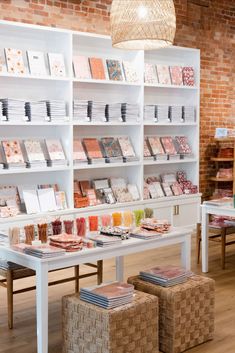 Decorate like Mill & Meadow • How I styled my storefront Small Shop Interior, Showcase Store, Elyse Breanne, Stationery Display, Gift Shop Interiors, Gift Shop Displays, Fair Booth, Retail Space Design