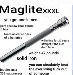 an ad for magliteexxil with instructions on how to use it