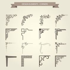 an image of decorative design elements