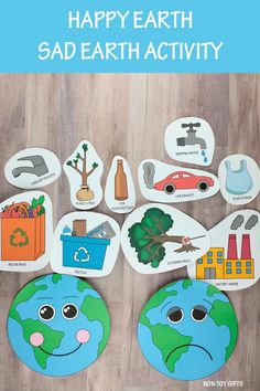 Earth For Kids, Earth Week, Earth Day Projects, Earth Craft, Non Toy Gifts, Earth Day Crafts