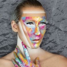 Face Awards, Flower Makeup, High Fashion Makeup, Pride Makeup, Avant Garde Makeup, Runway Makeup, Fx Makeup