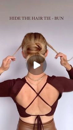 Daily Hair Tutorials 💇‍♀️ on Instagram: "Save for later 😍
By @hair_is_fun_ ❤️
.

.
#hairtutorial #hairstyle #braidsofinstagram #hairstylevideo #hairideas #hairvideotutorial #hairvideoshow  #hairstyletutorial #tutorialhairdo #hairvideoshow #cutehairstyles #hairtutorialvideo #hairdecoration #hairvideo #hairstyleideas  #braidoftheday #hairglamvideos #hotd #naturalhairtutorial #prettyhairstyles" Easiest Hairstyles, Natural Hair Tutorials, Hair Tutorials Easy, Dress Hairstyles, Hair Videos Tutorials, Creative Hairstyles, Hair Updo, Easy Hairstyles For Long Hair, Hair Tutorials