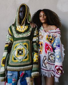 Nigel Xavier (@nigelxavier) • Instagram photos and videos Nigel Xavier, Next In Fashion, Granny Square Poncho, Crochet Jacket Pattern, Urban Street Style, Aesthetic Look, Crochet Jacket, Upcycled Fashion, Fashion Tv