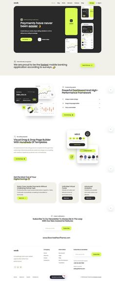 Rendr - Tech Startup & Business WordPress Theme Webpage Design Layout, Corporate Web Design, Startup Website, Corporate Website Design, Startup Design, Web Design Websites, Website Design Inspiration Layout, Agency Website Design, Website Developer