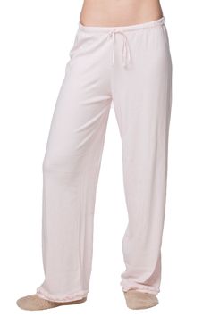 Our Loungerie Ruffle Pant is a must have! These 100% cotton PJ bottoms will keep you cozy and stylish with a delicate ruffle trim at the ankle and a drawstring waist for comfort. They look great paired with any of our A La Slip camis or one of our ruffle cardigans. 100% Cotton Knit Made in USA Easy Fit ALL SALES FINAL Office Flats, Pj Bottoms, Subtle Luxury, Ruffle Pants, Pj Pants, Pajama Bottoms, Knit Pants, Cotton Knit, Ruffle Trim