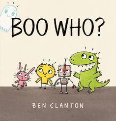 an image of children's book cover with the title boo who?