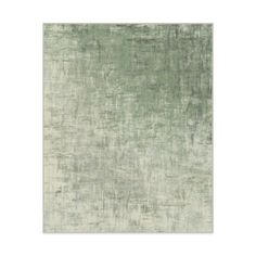 an abstract green rug with white and grey colors on the bottom, in front of a white background