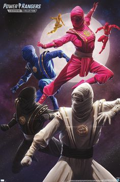 an image of the power rangers poster